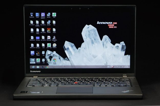Lenovo Thinkpad X240 home screen