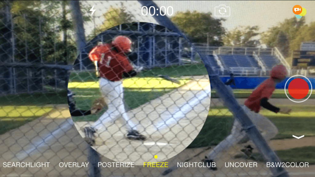 spotliter iphone applies fun effects filters videos recording keval freezeeffect videostill