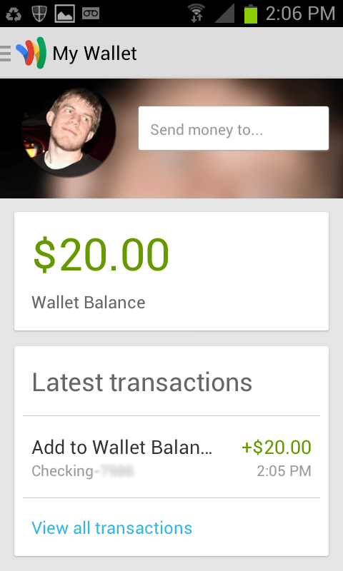 google wallet impressions walletlanding