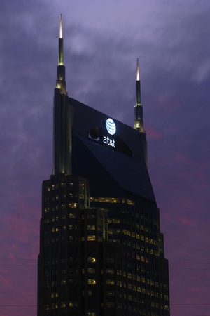 AT&T building in Nashville