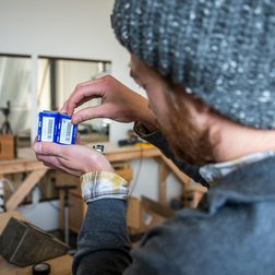 blueshift bamboo speaker sam beck arranges a cluster of supercapacitors