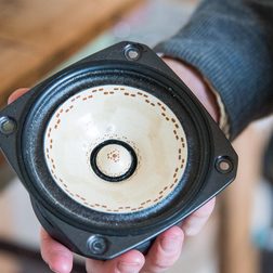 blueshift bamboo speaker a custom altered fostex driver