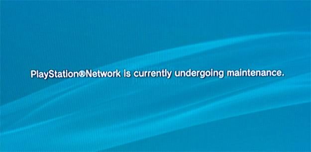 playstation network maintenance