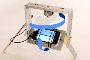 The ways the Sparrowscope tilts and pans.