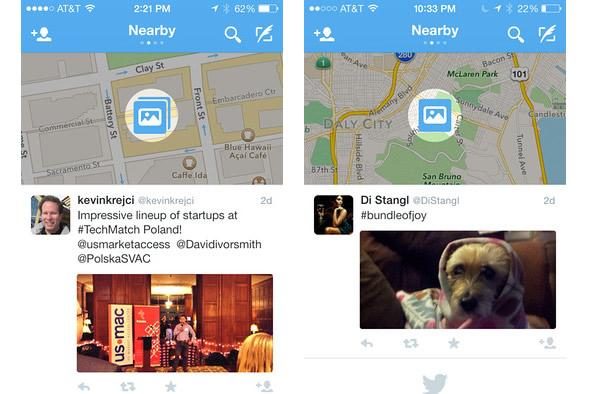 Twitter Nearby