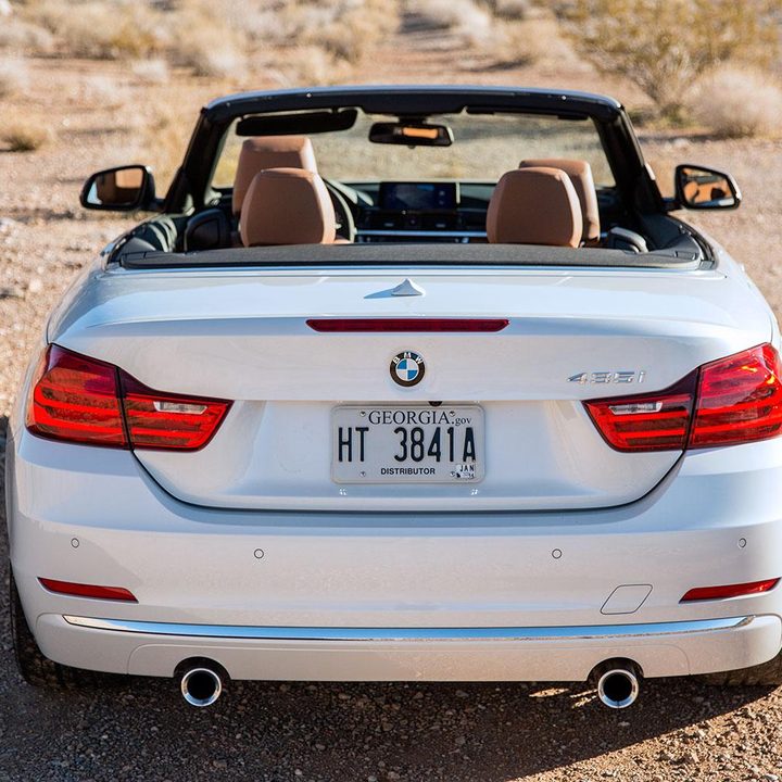 2014 BMW 435i Convertible back top