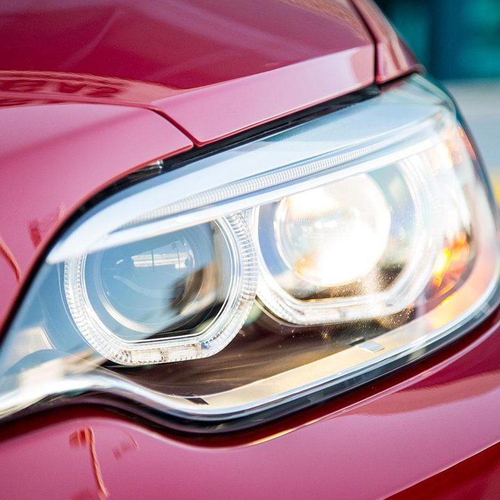 2014 BMW M235i headlight