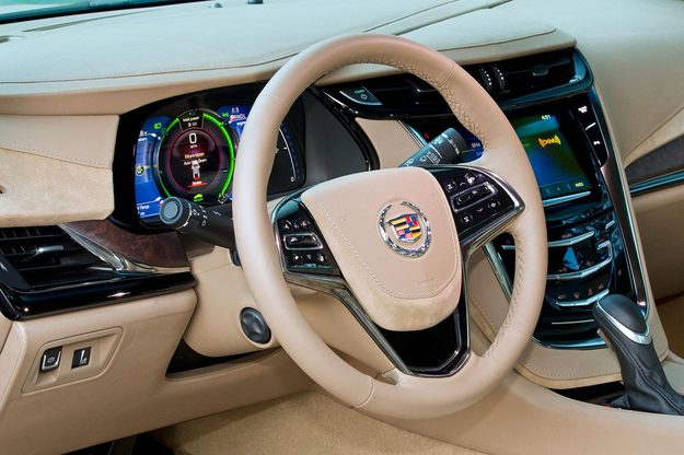 2014 Cadillac ELR steering wheel full