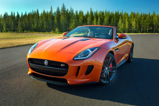 2014 Jaguar F Type convertible front left