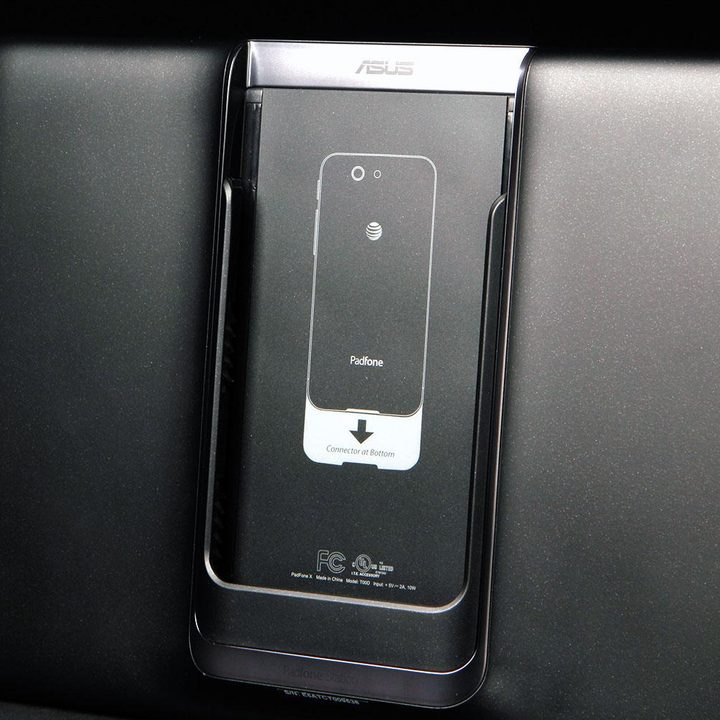 ASUS PadPhone Station dock back angle