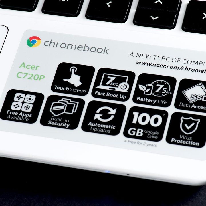 Acer C720P Chromebook features