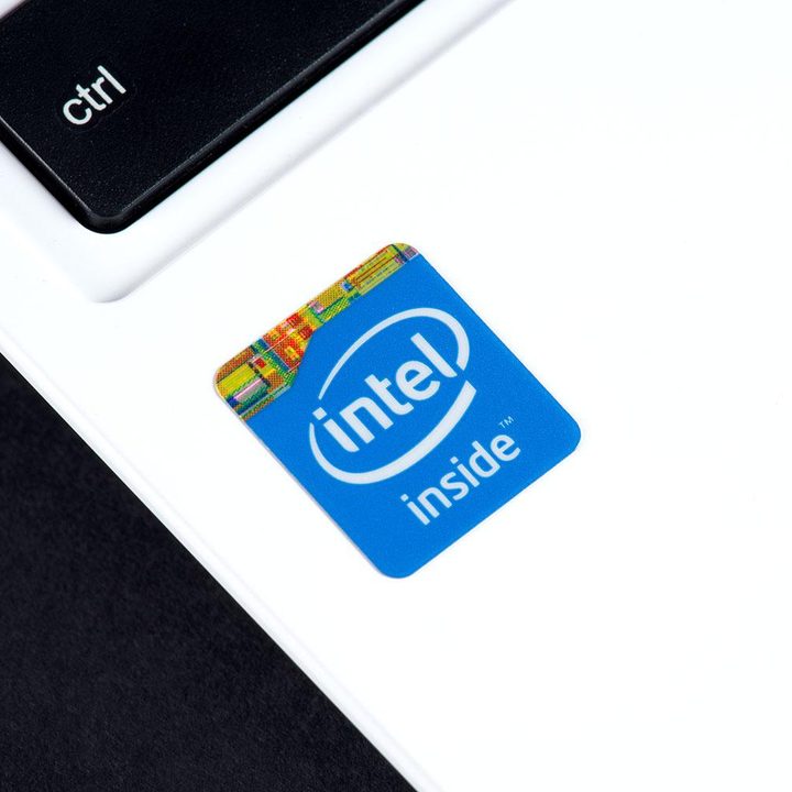 Acer C720P Chromebook intel logo