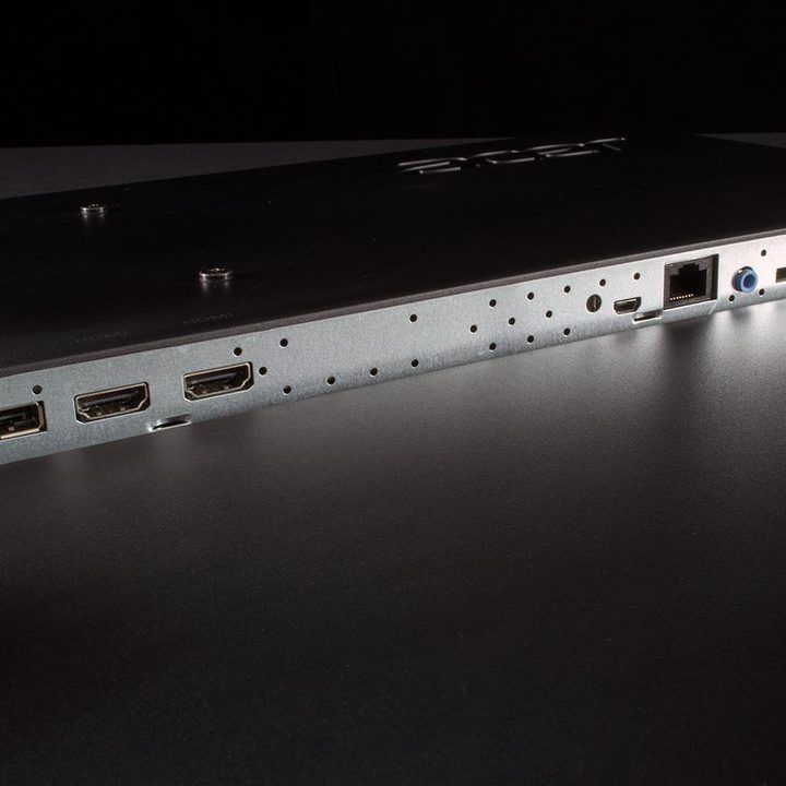 Acer TA272HUL review ports wide