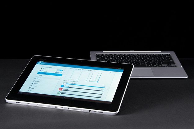 Asus TX201L Transformer Book Trio tablet mode