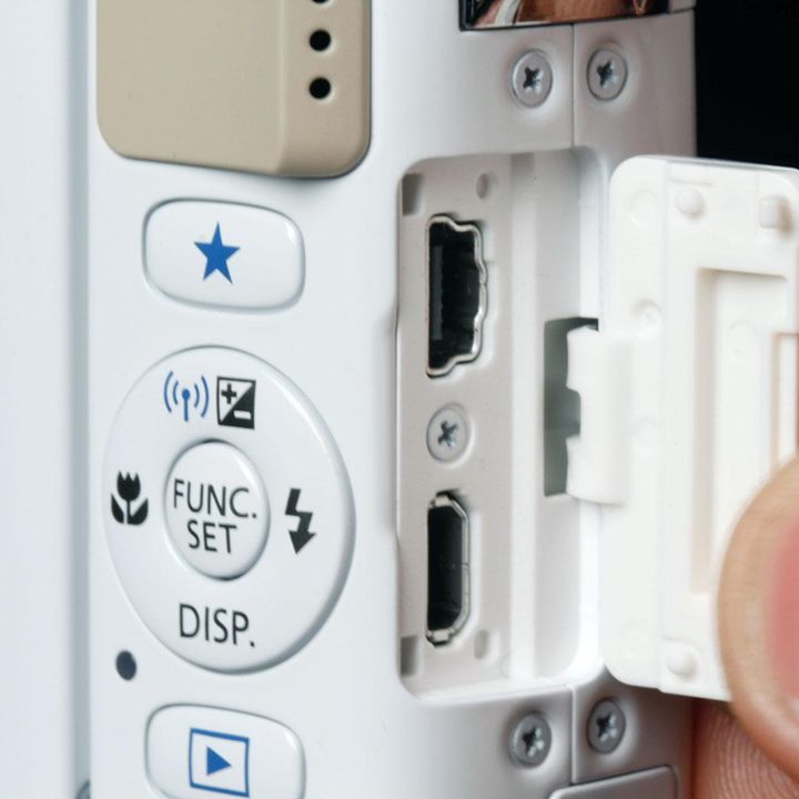 Canon N100 ports