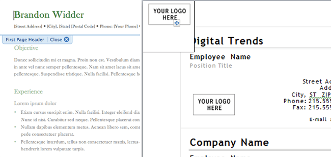 Editing Templates 2