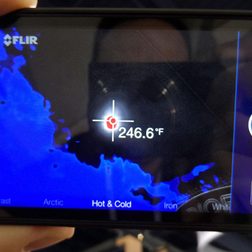Flir One temperature