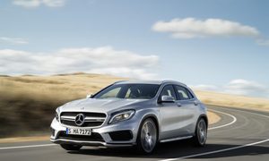 mercedes benz gla45 amg revealed  feature