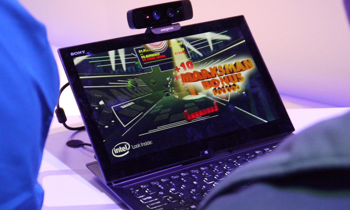 Intel Real Sense front macro