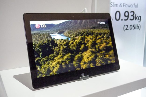 LG Tab-Book 2 front screen