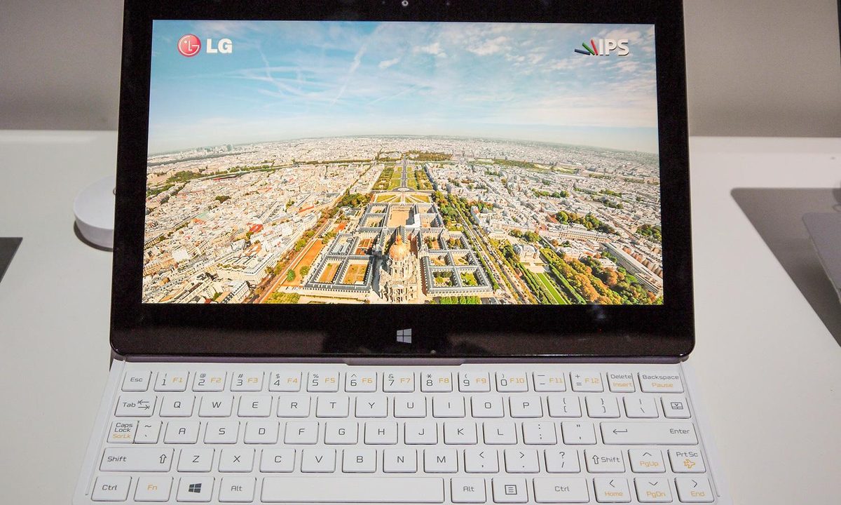 LG Tab-Book 2 screen