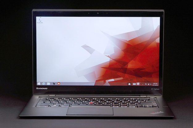 LeNovo X1 Carbon front