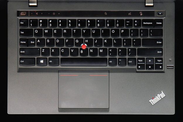 LeNovo X1 Carbon top keyboard
