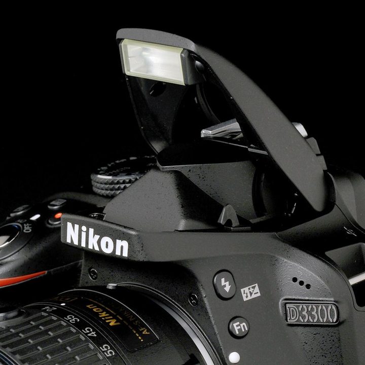 Nikon D3300 flash