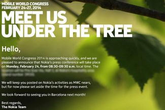 Nokia MWC Invite