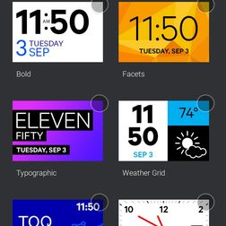 Qualcomm TOQ ss clock styles