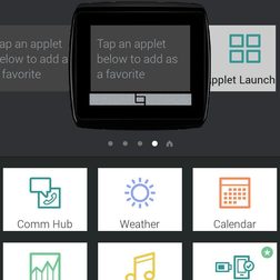 Qualcomm TOQ ss favorite applets