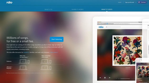 Rdio Family Discount
