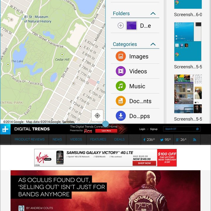 Samsung Galaxy Note 12.2 screenshot 2