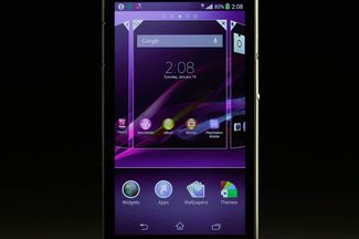 Sony Xperia Z1S review screen macro