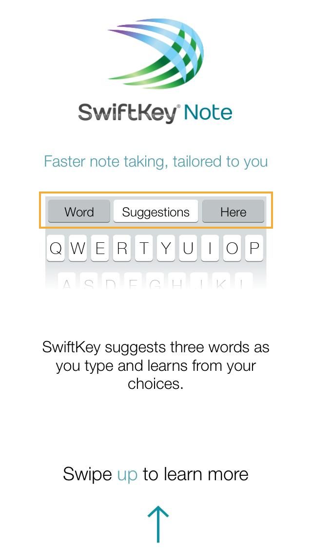 SwiftKey Note Setup