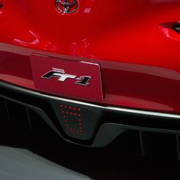 Toyota FT 1 rear lights macro