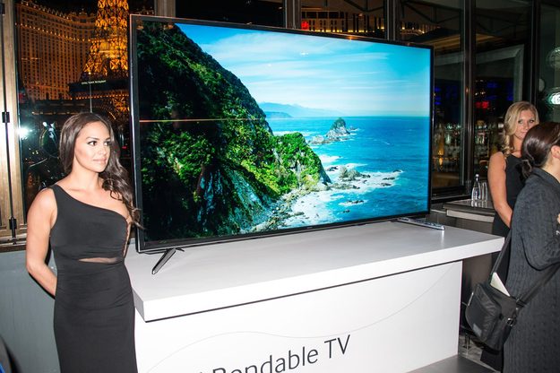 Samsung bendable 85-inch Ultra HD (UHD) LED set