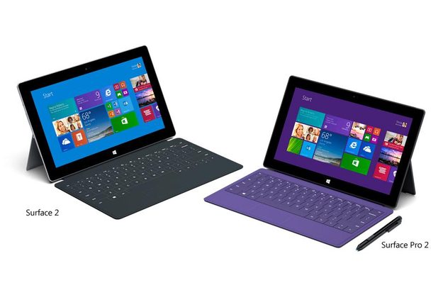Surface 2 and Surface 2 Pro