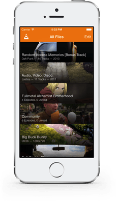 vlc on iphone 5S