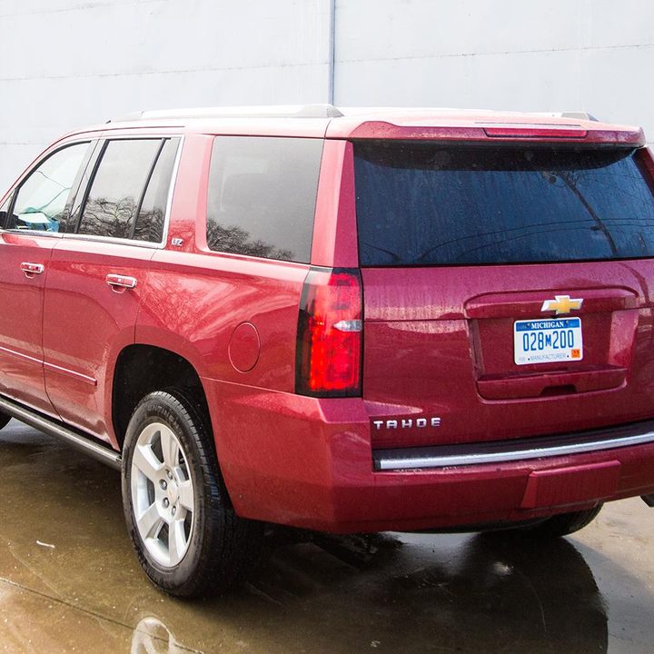 2015 Chevrolet Tahoe back angle