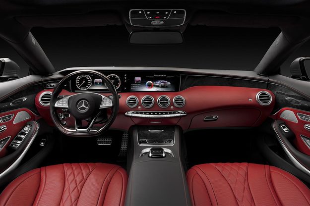 2015 Mercedes S Class Coupe front cabin