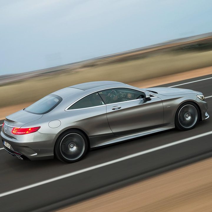 2015 Mercedes S Class Coupe left side angle