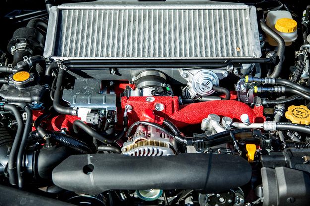 2015 Subaru WRX STI engine full