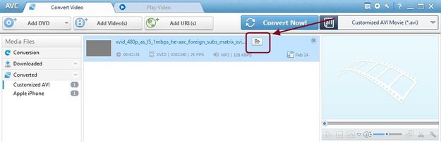 MKV to AVI Final Conversion Image