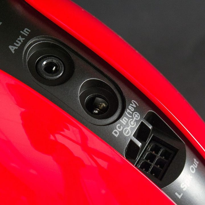 Edifier E25 Luna Eclipse review rear ports