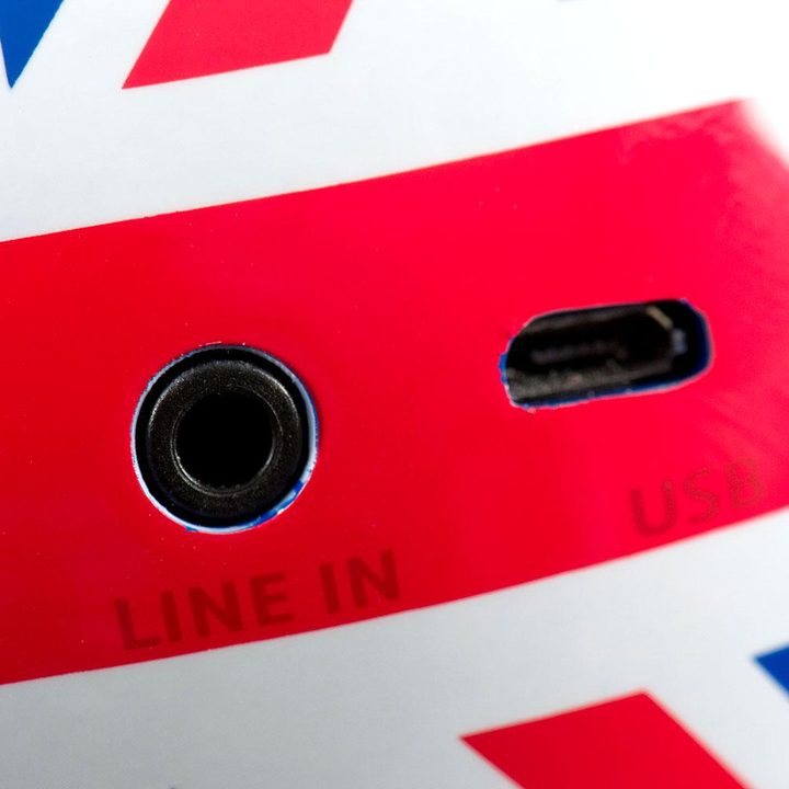 IUI Design MINI Mirror Boombox ports