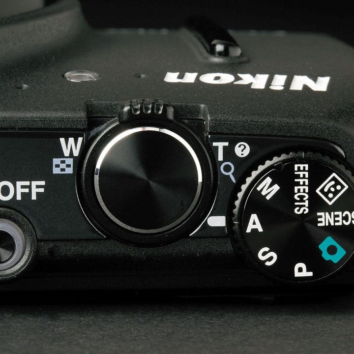 NIKON S9700 top controls