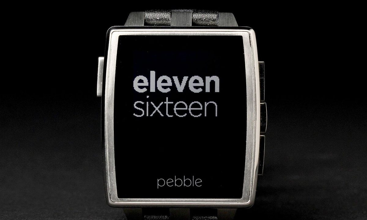 Pebble Steel Watch front screen 6