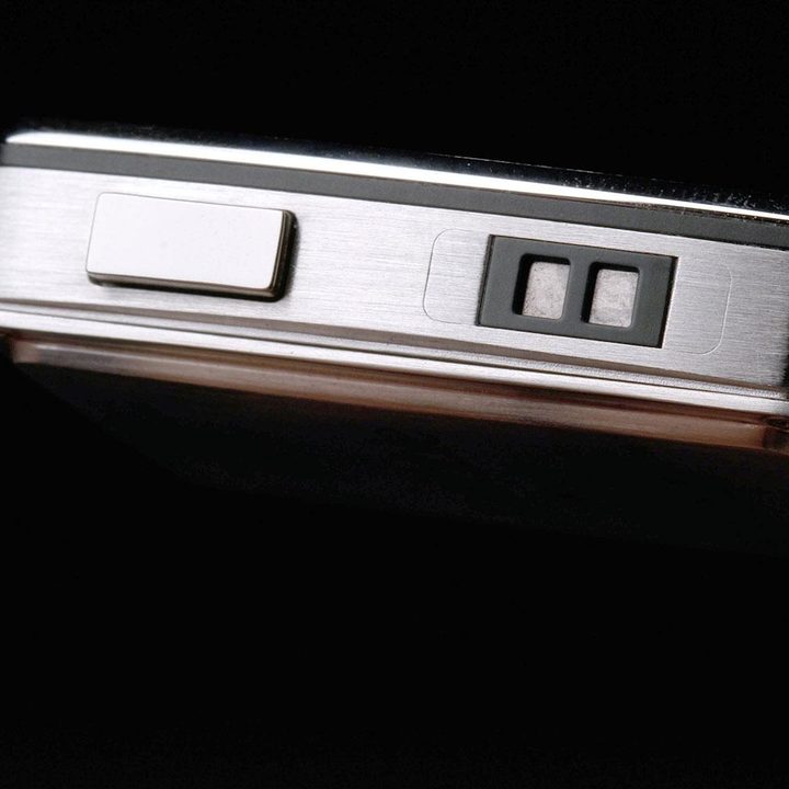 Pebble Steel Watch side button