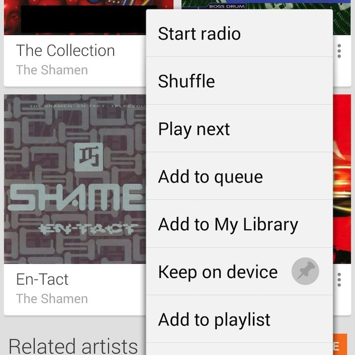 google play music update adds offline radio feature access subscribers keep on device